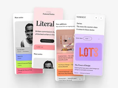 Editorial UI UX Design